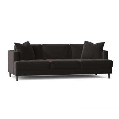 Upholstered 84 " Linen Blend Sofa