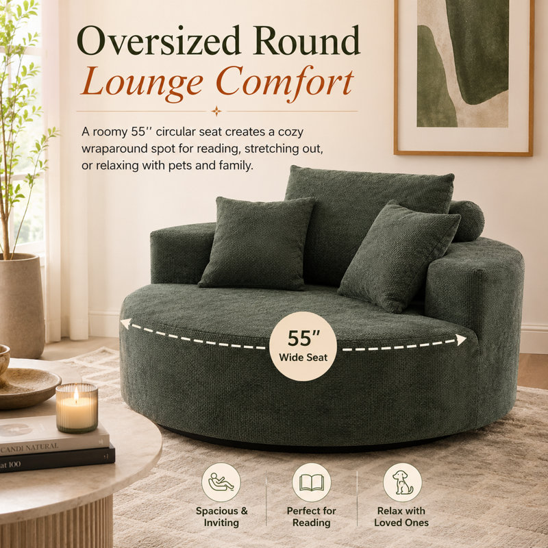 Fauteuil d'appoint Arlune, Vert