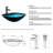Olancha 24'' Single Bathroom Vanity Set with Vessel Sink, Faucet, Drain-890295560
