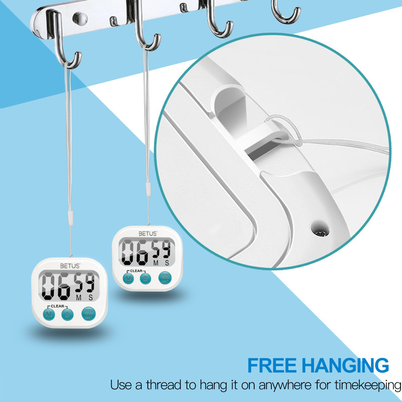 Digital Kitchen Timer (Set Of 2)