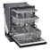 LG 24 in. PrintProof Stainless Steel Front Control Dishwasher with QuadWash, 3rd Rack & Dynamic Dry, 48 dBA