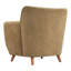 Chaise d'appoint Hako, vert olive