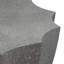 Table basse de jardin de 35,72 po - Ciment, imperméable pour l'extérieur. Gris, structure, facile à nettoyer et à conserver complètement, patio en ciment d'une capacité de 220 lb pour le jardin.