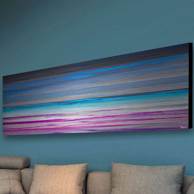 " Paralepa " by Parvez Taj, 20" H x 60" W x 1.5" D