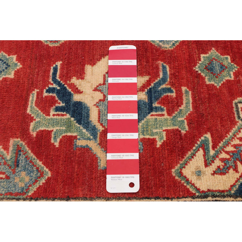 Tapis rouge foncé Finest Ghazni 4 pi 9 po x 6 pi 9 po