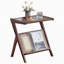 Table de chevet en rotin, tables de chevet d'appoint en bambou, tables basses en verre, table de bout avec rangement Boho