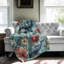 Couverture à motif floral-97397600