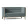 Dyson 58" Tuxedo Arm Loveseat