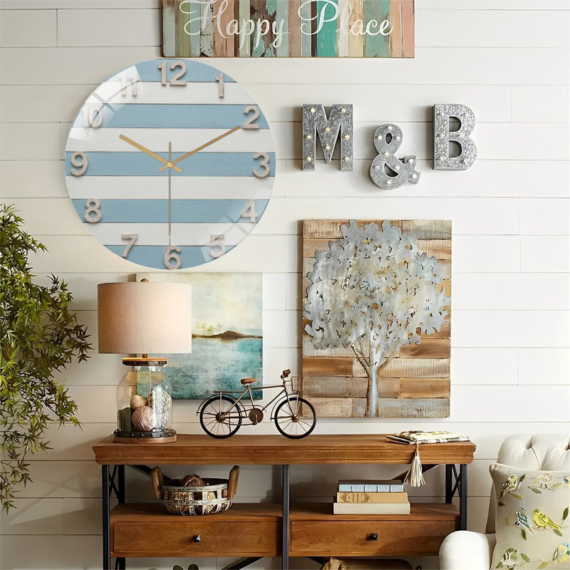 Horloge murale nautique 12 po