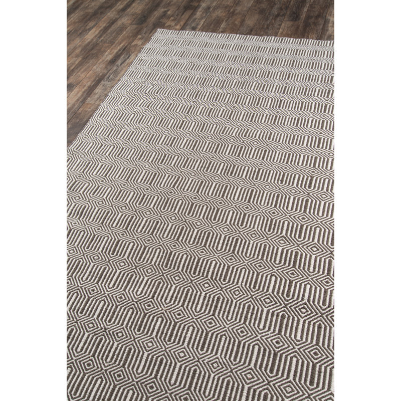 Trisha Geometric Indoor / Outdoor Rug, Rectangle 3'6" x 5'6"