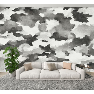 Peel and Stick Wallpaper Texture military camouflage seamless Abstract hunting Wall Murals 100"H x 144"W Removable PVC Wall Paper Self-Adhesive Wall Decor for Bedroom Living Room Home Office
