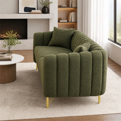 Upholstered 83 " Teddy Sofa