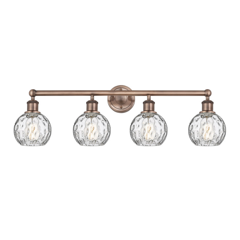 Cambria 4 - Light Dimmable Vanity Light, Antique Copper