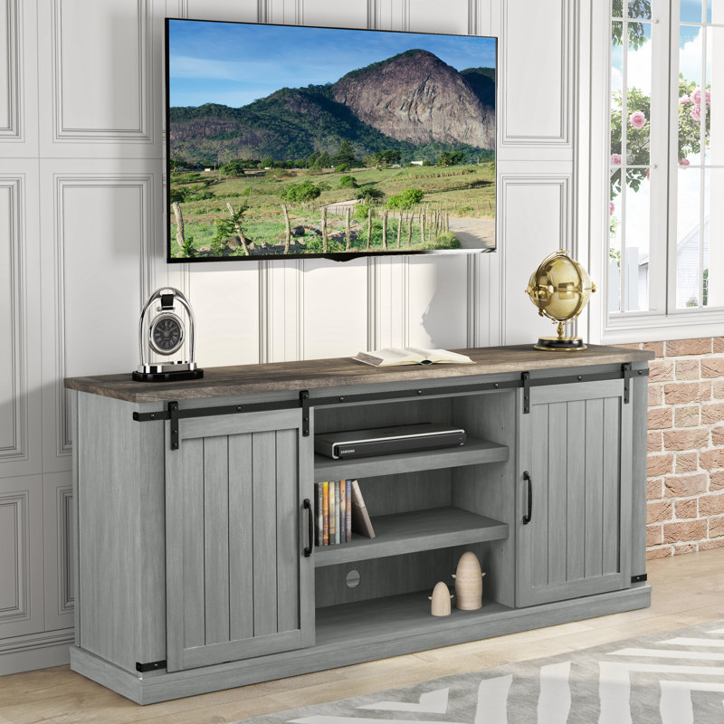 Tamworth TV Stand for TVs up to 75", Gray