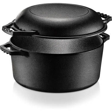 Nutrichef Heavy Duty Non Stick Pre Seasoned Cast Iron Skillet Frying Pan 3  Piece Set, 8 Inch 10 Inch 12 Inch Pans With Silicone Handles (4 Pack) :  Target