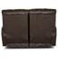  Causeuse inclinable en cuir Cassian
