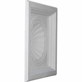 Shell 24'' L x 24'' W Polyurethane Drop-In Ceiling Tile In Gray