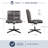 Khadiza Faux Leather Task Chair 25.2'' W-511326964