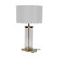Lampe de table cylindrique moderne 25 po