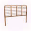 Tête de lit Aalexus avec broche Mid-Century au fini brun, H 50,50 po x l 62,50 po x P 0,8 po-945226513