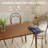 63 Inches Rectangular Solid Wood Dining Table-1709636287