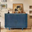 Buffet ovale avec 4 portes Lysiane
