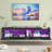 Modern Wall Mounted TV  Cabinet With LED And High Glossy Surface-1133244585