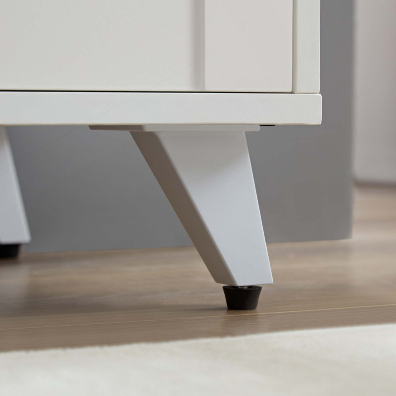 Buffet buffet avec 3 portes et tablettes amovibles