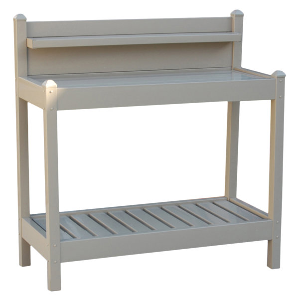Dovecove Greenfield Vinyl Potting Bench & Reviews | Wayfair