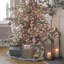 Grande lanterne arquée en bronze antique 28 "HGTV Home Collection 28"-337390156