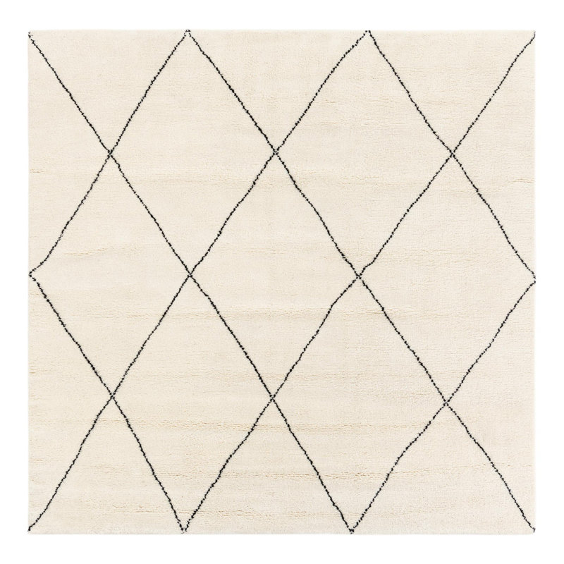 Ans Wool Indoor Rug, Square 10'