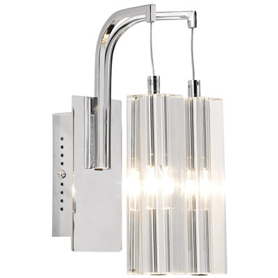 Whaley Steel (accents) Armed Sconce