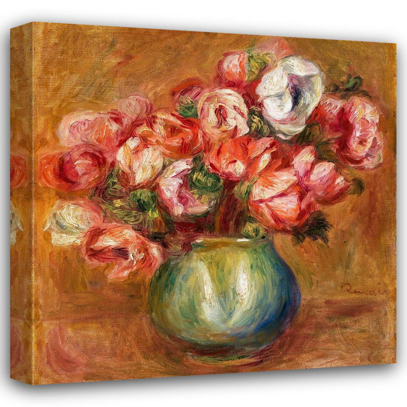 «Lark Manor», œuvre d'art sur toile tendue par Renoir, Pierre, Auguste, 1907, H 28 po x l 28 po