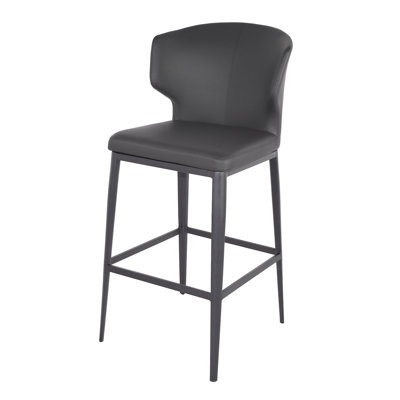 Aislinn Upholstered Faux Leather Counter Stool