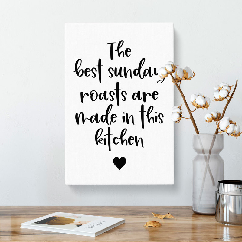 Sunday Roasts - Wrapped Canvas, 60cm H x 40cm W x 3cm D