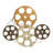 Metal Vintage Movie Reel Film Home Multi Colored Wall Decor