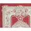 Hand-Knotted High-Quality Red and Beige Area Rug