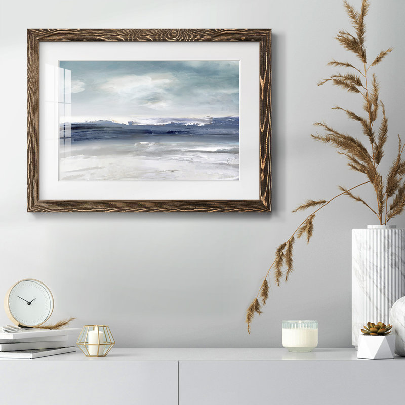 Beachcombers Paradise, Noyer, H 26 po x l 38 po x P 1,5 po