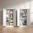 Makeace 71" Heavy-Duty Metal Storage Cabinet with 3 Adjustable Shelves & Lock - Compact Utility Cabinet for Garage, Office, Bathroom, Balcony & Warehouse-1255971378