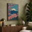 Moonlit Cherry Blossom Japandi - Wrapped Canvas-1015702794-1015702797
