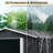 Valor Modern Electro-Galvanized Steel Garden Shed