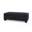 50" Ottoman Bench In Textured Fabric, Rectangular Design With Hinged Lid For Seating, Footrest, And Hidden Storage-392921752