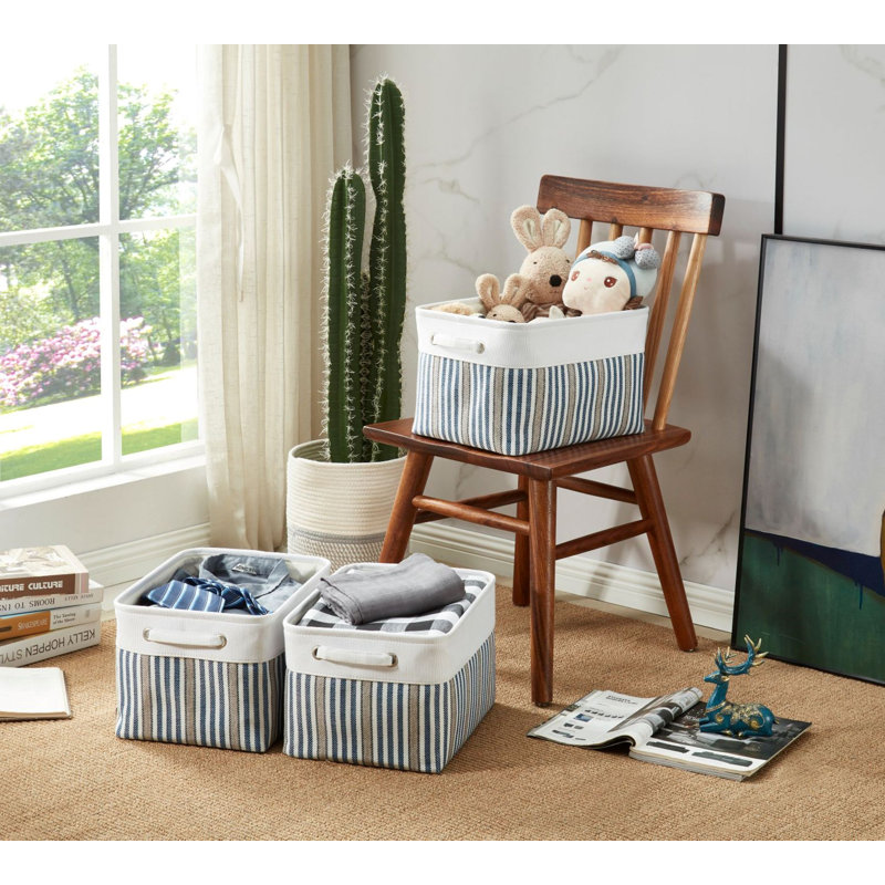 Ensemble de bacs en tissu