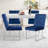 Aariana 19 " H Tufted Velvet Upholstered Metal Side Chair