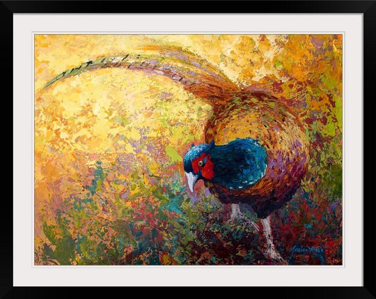 Anke Modern & Contemporary, 34" H x 43" W x 1" D, Black Framed Print