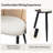Mid-Century Modern Dinning Chair with Rattan Hollow Backrest-1295961851-1295961849