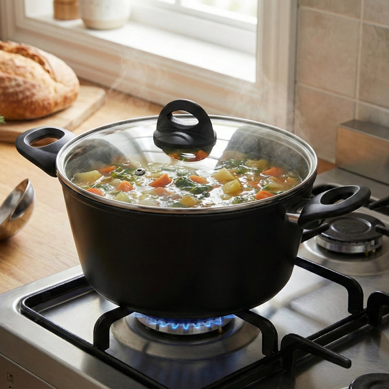 Urbn-Chef Non-Stick Aluminum Soup Pot, 40cm