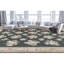 Hand-Knotted High-Quality Green and Beige Area Rug