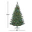 Norway Lighted Artificial Pine Christmas Tree-439511082-439511083