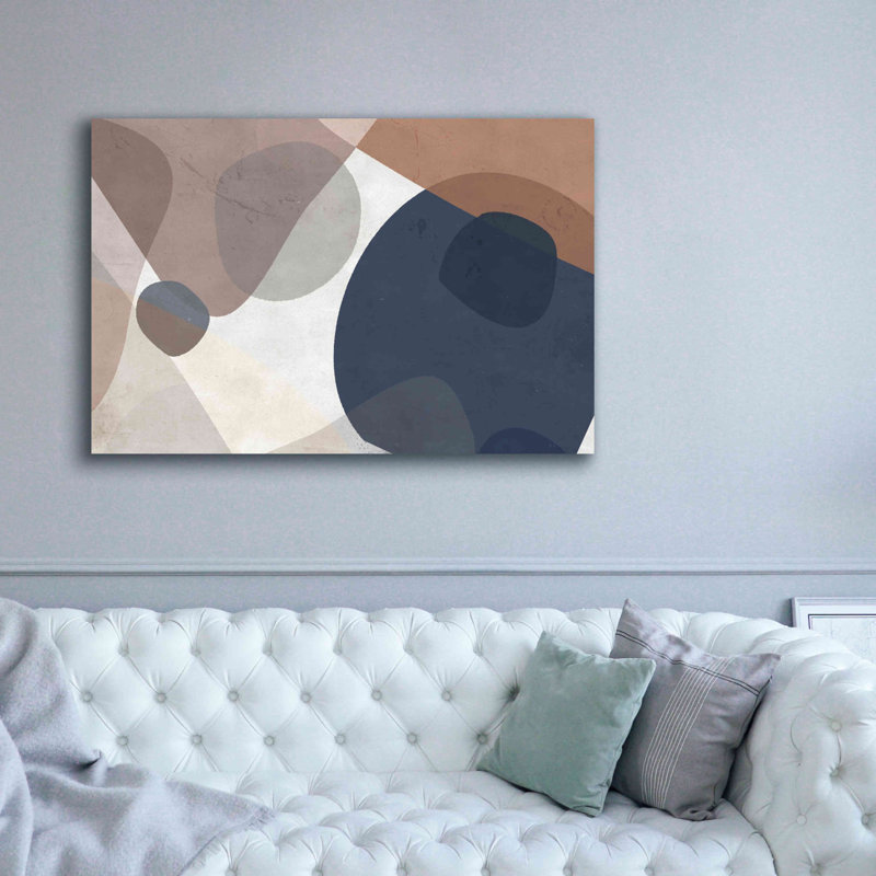 «Course Mortar» par Delores Naskrent, impression sur toile Giclée, H 40 po x l 60 po x P 1,5 po